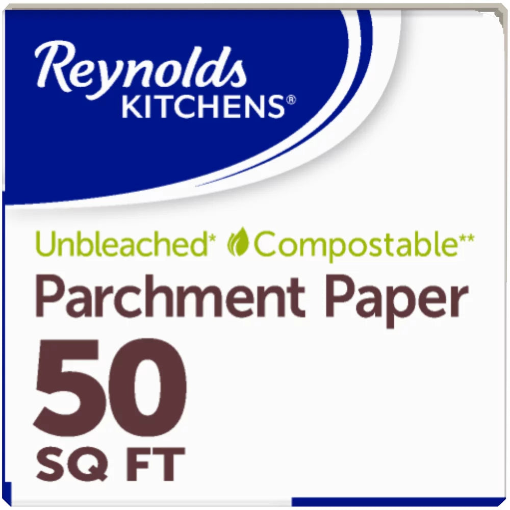 Reynolds Kitchens Parchment Paper, Unbleached & Compostable, 50 Square Feet